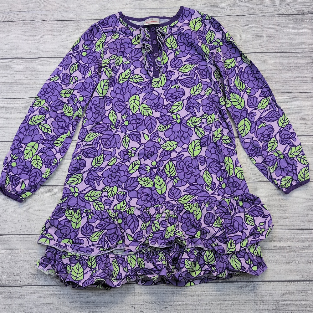 12 Hanna Andersson Girly Girl Floral Dress